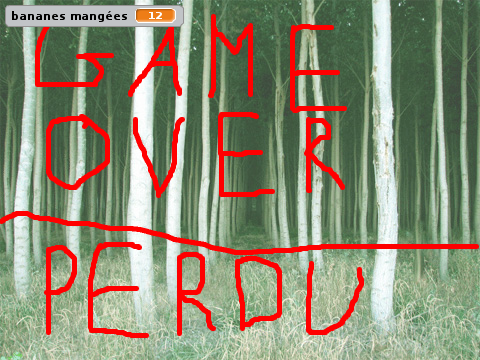 Bananes vs Singe 