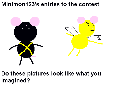 Minimon123s entries to the contest art