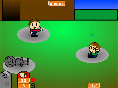 Asher & Ethan: Super Scratch Saga Boss 1