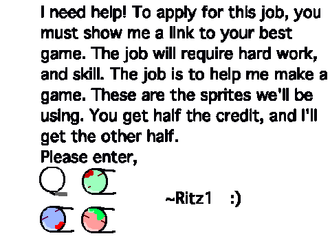 Help!!! Job, Zombie Apocalypse