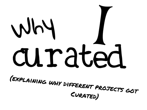 Why I Curated