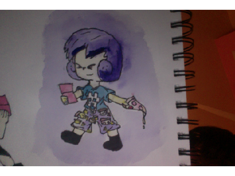 Invader Zim/Inanimate insanity Watercolors!