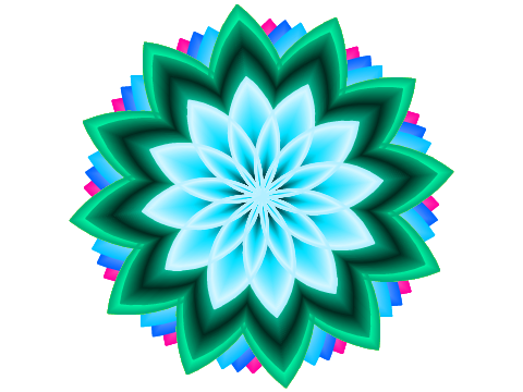 Endless flower animation