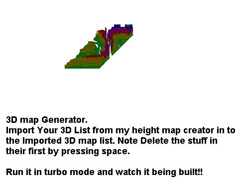 3d map generator