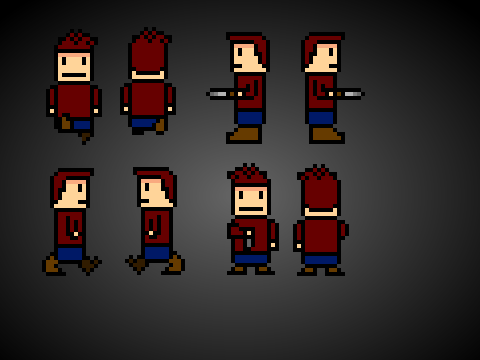 Boy Character - Sprites (Updated)