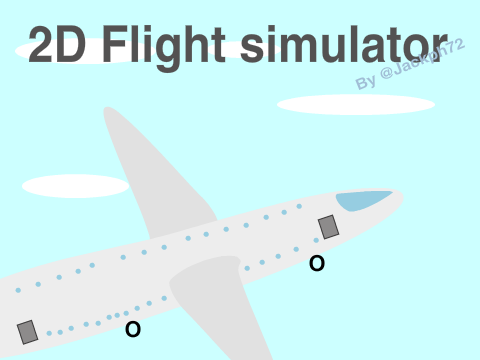 2D flight simulator