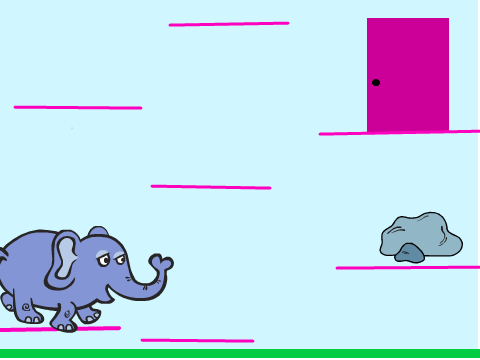 Jumping Elephant!!