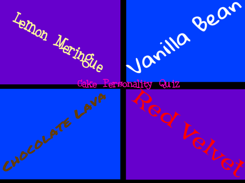 Cake Personality Quiz