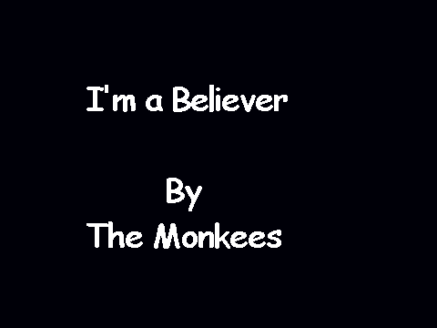im a believer