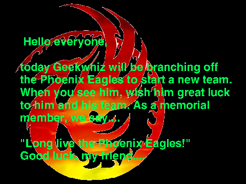 Farewell project to the most memorial member! 