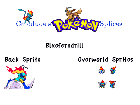 Blueferndrill sprites