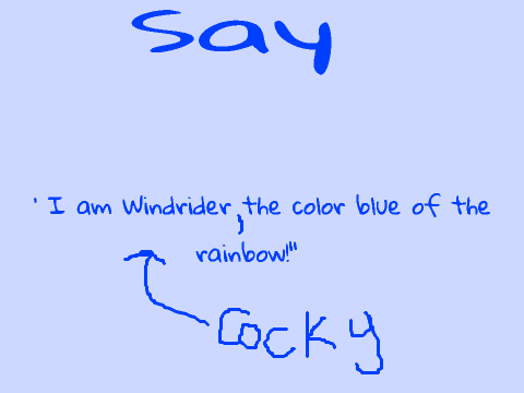 BLUE!!!!!!!