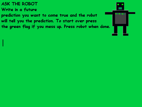 Ask The Robot