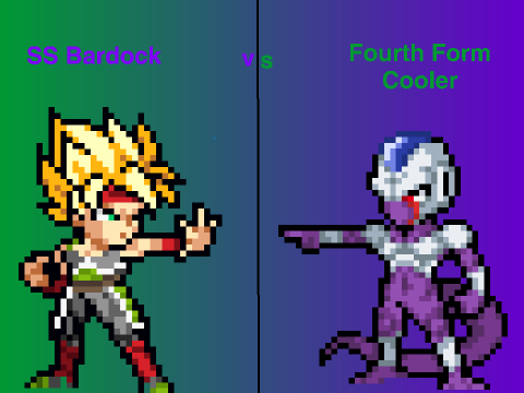 Sprite Battle 1: Bardock v Cooler