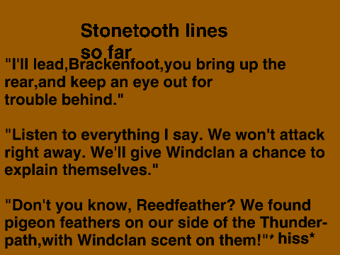 Stonetooth lines
