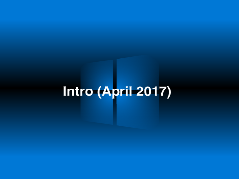 Intro (April 2017)