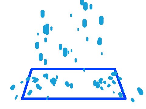 Rain (pseudo) 3D