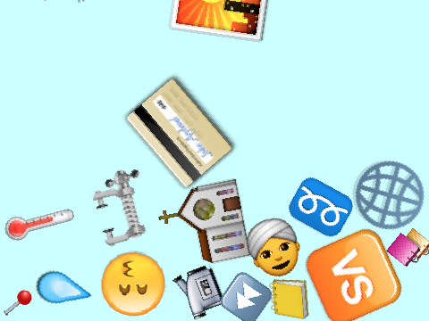 pile of emoji