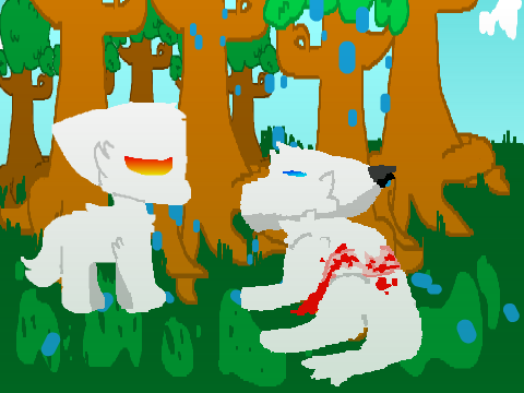 Whitekit misses Snowfur // Warriors Animation - Mirrior Gem
