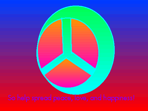 Peace Sign!
