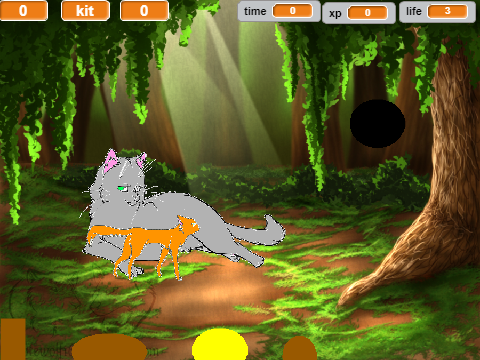 Warrior Cat Game; the four new clans