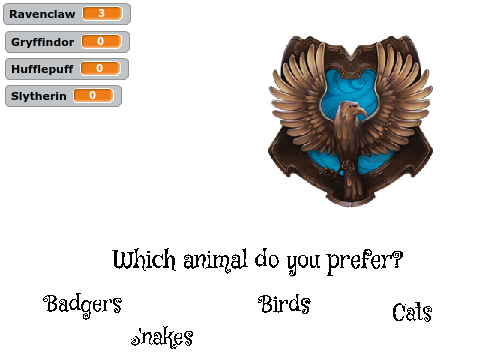 Hogwarts Sorting Hat mix it!