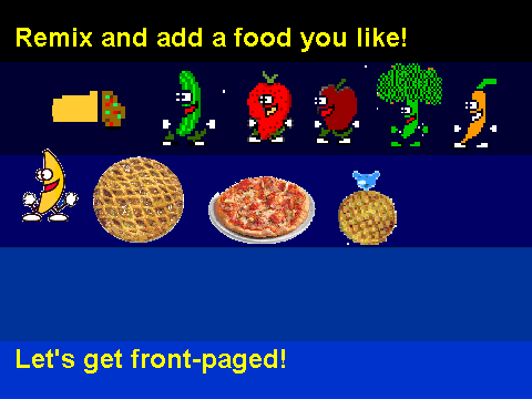 Remix and add a food!!!!!!!(2)(2)(2)(2)