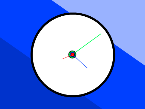 The clock