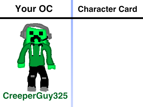 Give me your OC and i'll make it character card remix