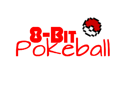 8-bit Pokéball Template