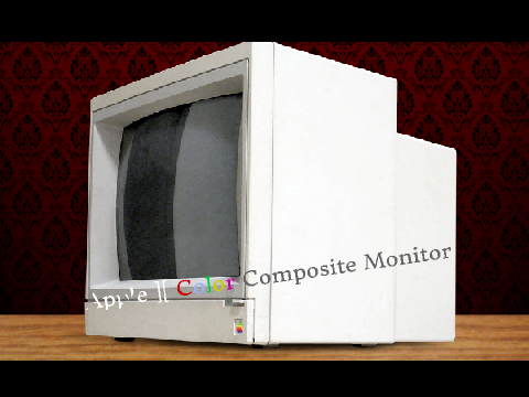 Apple ][ Color Composite Monitor Animation