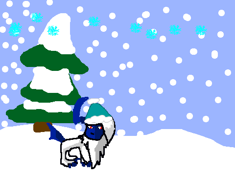 Add yourself to the snow