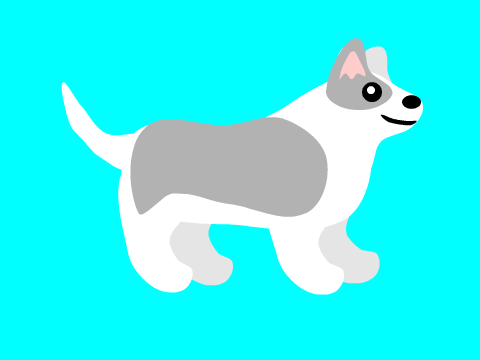 How To Draw A Dog On Scratch! (Vector)