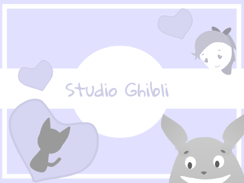 ♥๑100+ Studio Ghibli Contest (closed)๑♥
