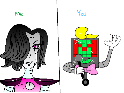 How would YOU draw Mettaton? remix
