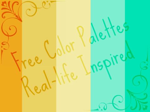 Color palettes- real life inspiration!