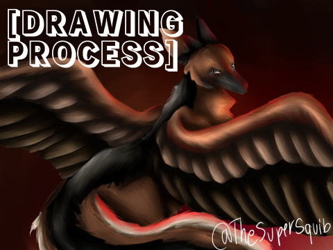 [Drawing Process] AT w/ Glitter15