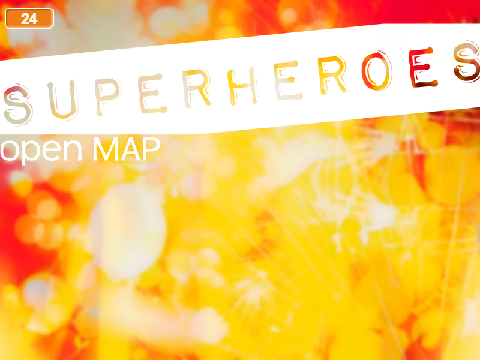 Superheroes OC MAP