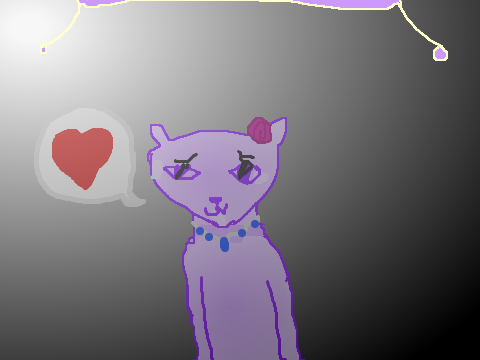 MEET LARKSONG, MY NEW GHOST CAT OC!!