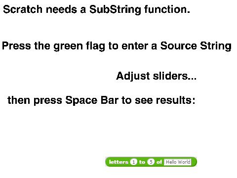 SubString Function