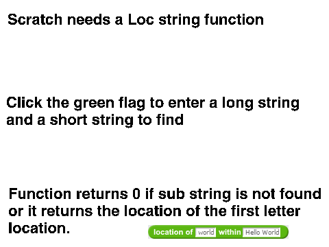 Loc String Function