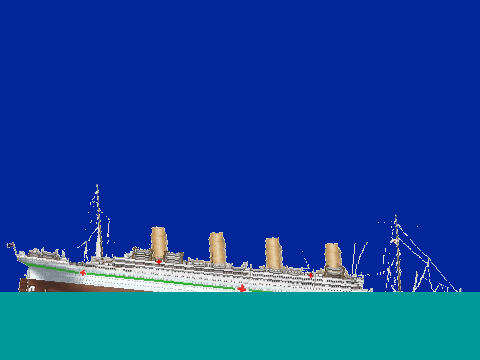 The sinking of the Britannic 2