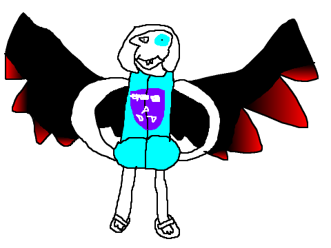 Super Sansriel Deathwing Extreme Deluxe (My Undertale OC)
