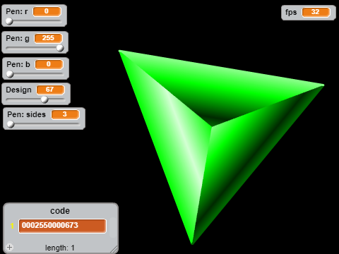 Spinning Polygons (pen)
