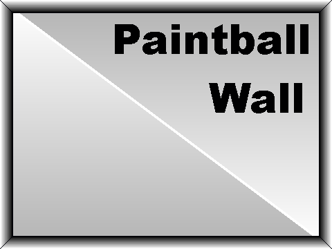 Paintball Wall