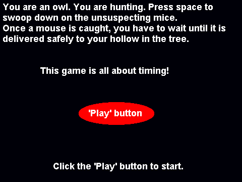 Owl swoop game