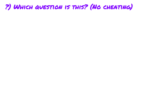 Some Random Questions