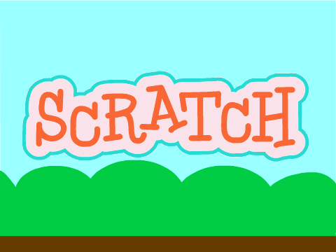 Colorchanging scratch logo