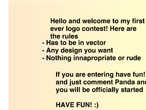 First ever logo contest!