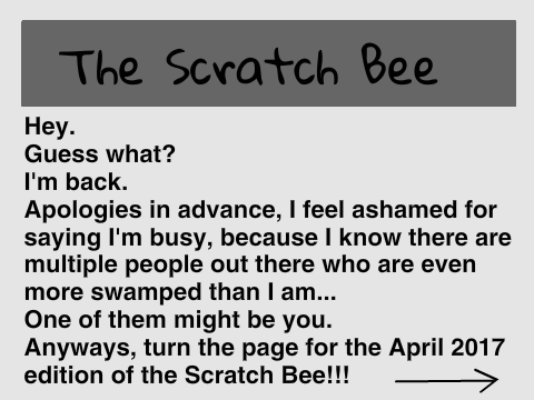 The Scratch Bee #11